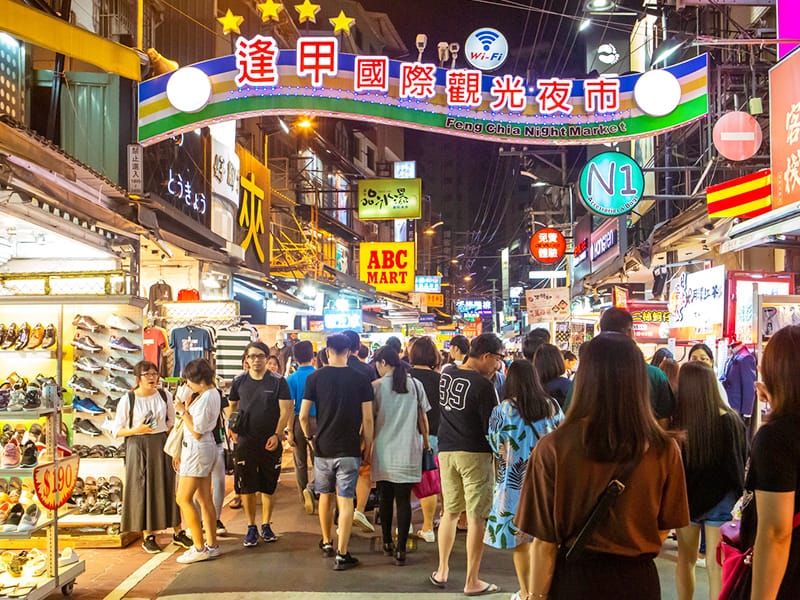 逢甲商圈（逢甲夜市）